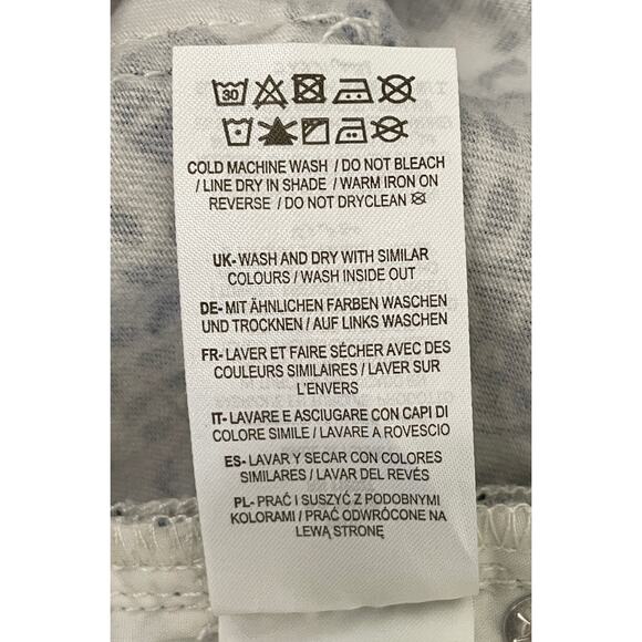 Boden Girlfriend Pants Ivory Opulent Floral Garden Navy Size 4 Regular Classic - Picture 11 of 11